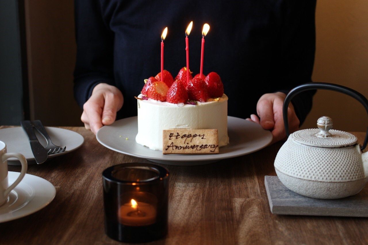 【オプションメニュー】アニバーサリーケーキ 9cm