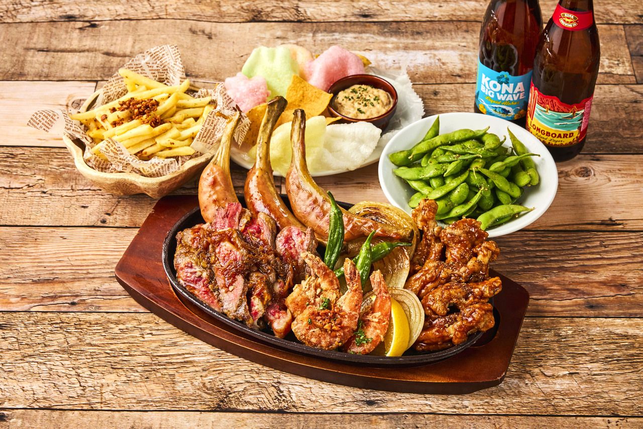 大好評♪♪【ハワイアンBBQセット🔥】☆料理のみ☆(土日祝日 用)