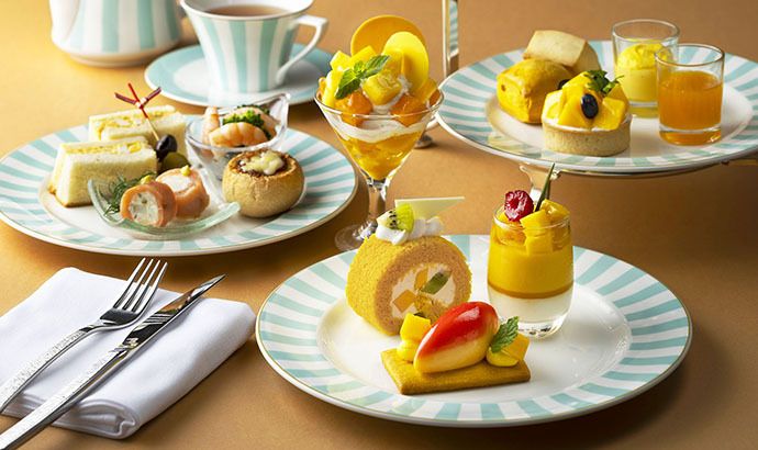 [Entry at 13:00/14:00/15:00/16:00/17:00/18:00, 2-hour limit] Mango Afternoon Tea (Fridays, Saturdays, Sundays, and public holidays) June 1st - July 31st, 2026