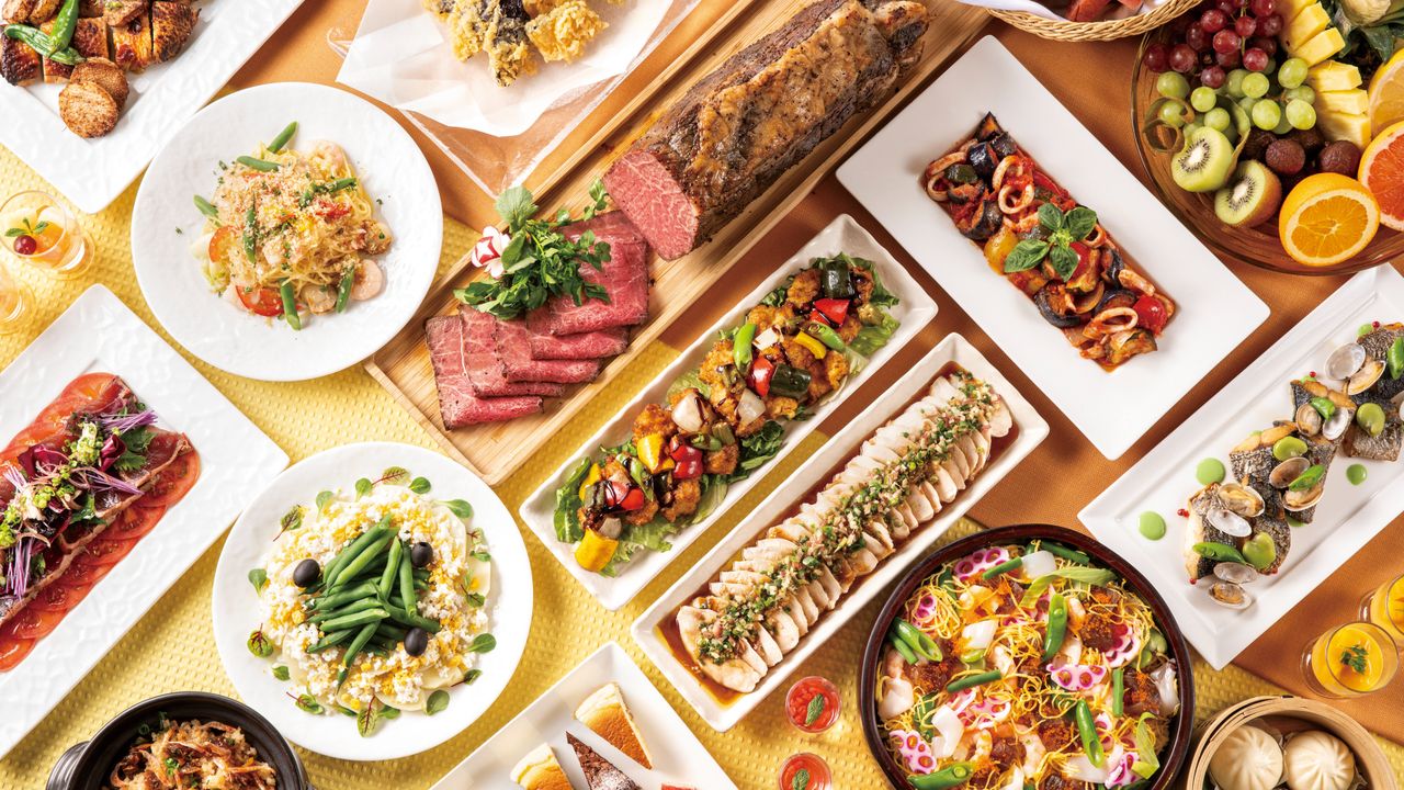 9/1~【Weekday Lunch Buffet (Adults/No Time Limit)】All-you-can-eat low-temperature cooked roast beef and freshly fried tempura