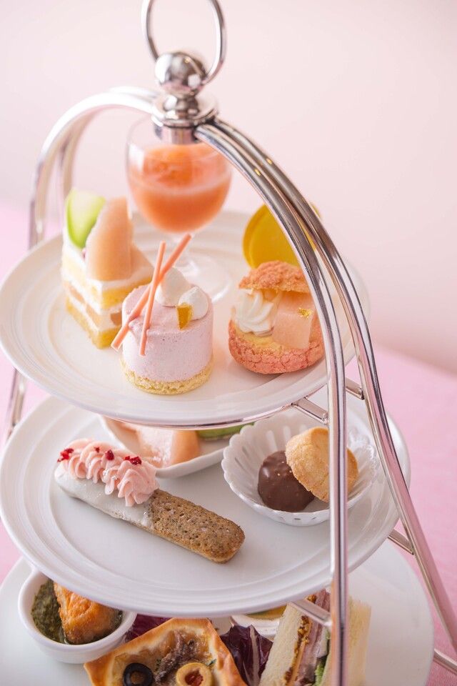 【平日12:00限定/時間無制限】アフタヌーンティー ～桃～　約21種類の珈琲紅茶おかわり自由
