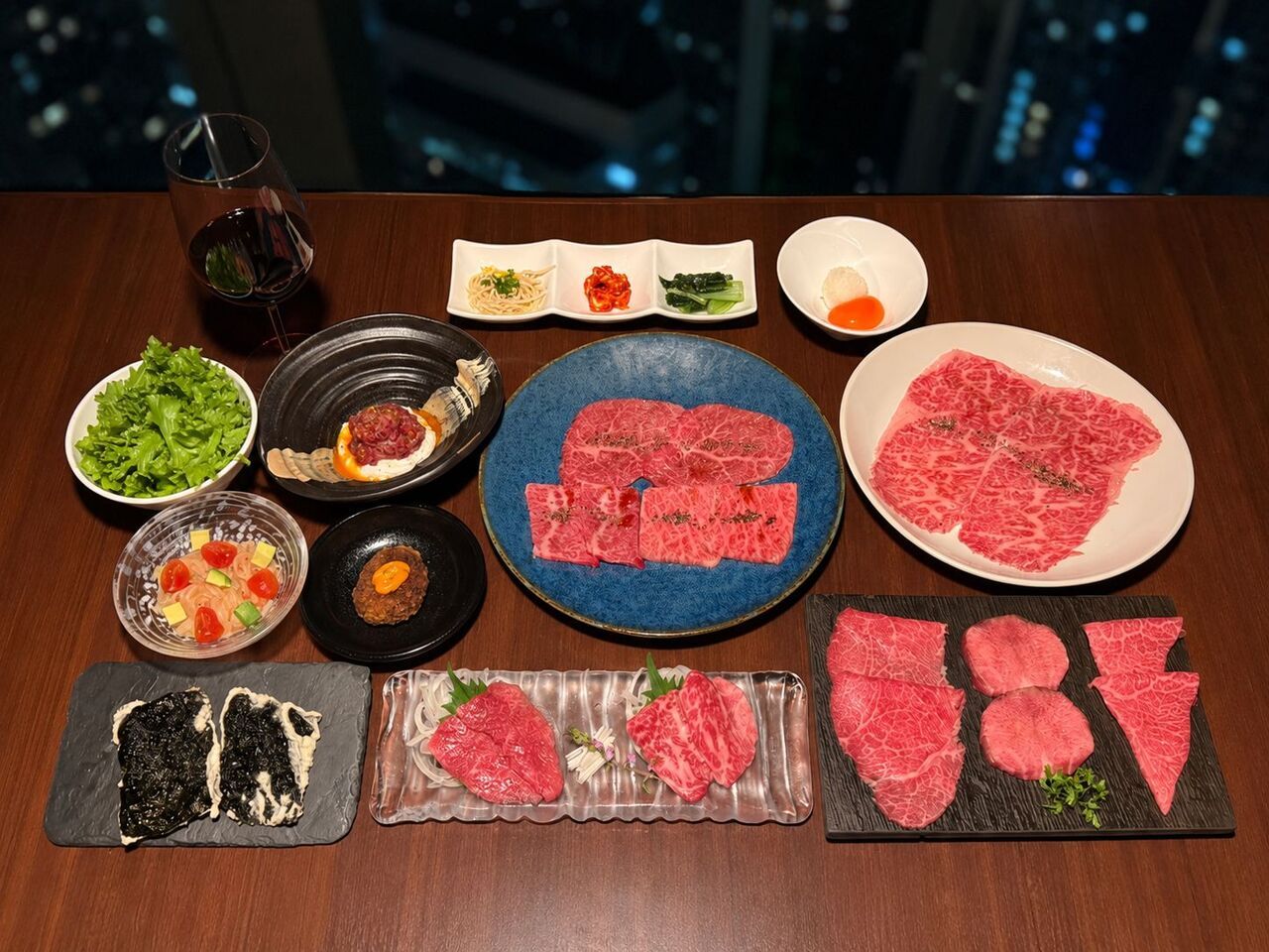 호시유야마 코스 <흑모 와규>