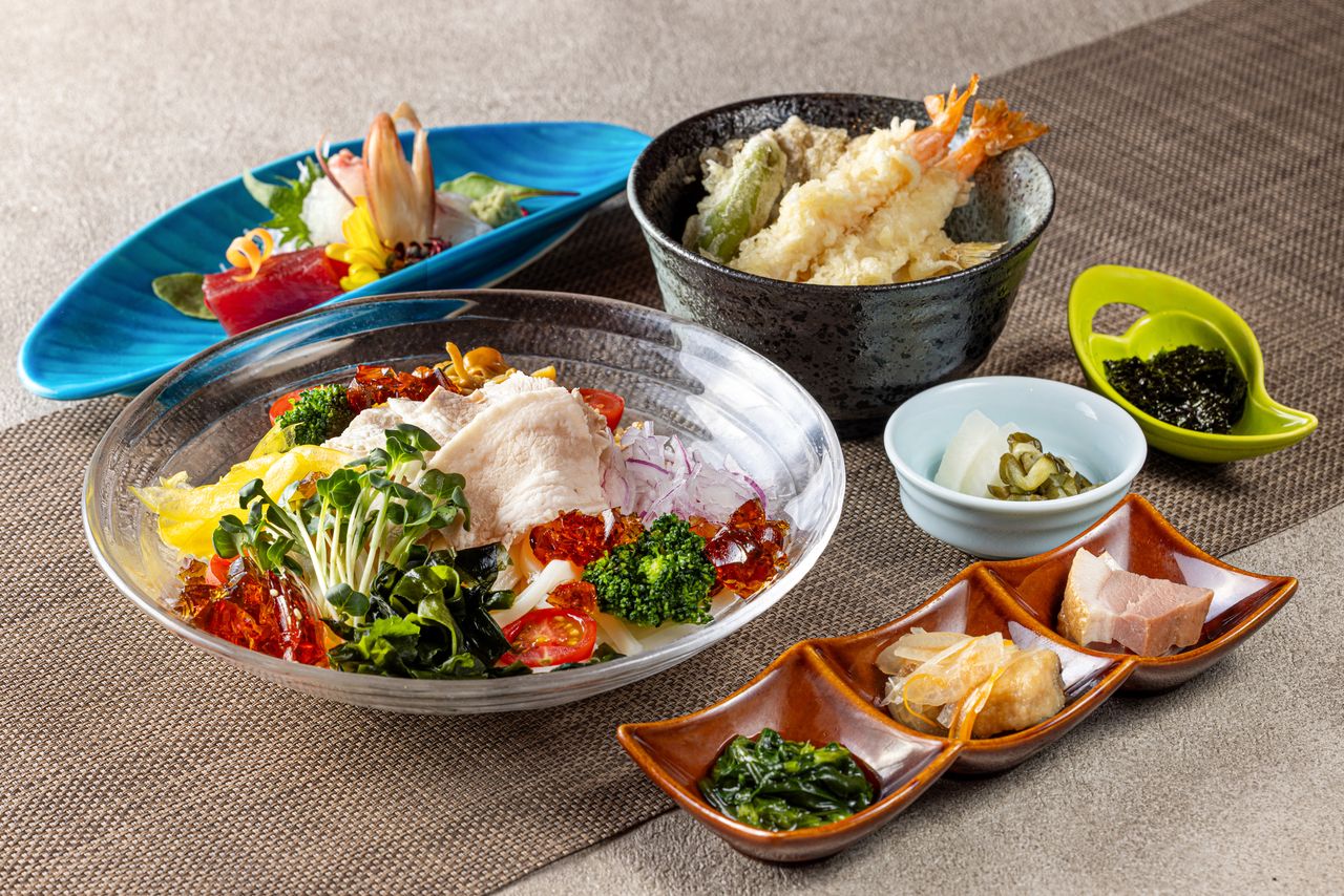 차가운 우동 보리