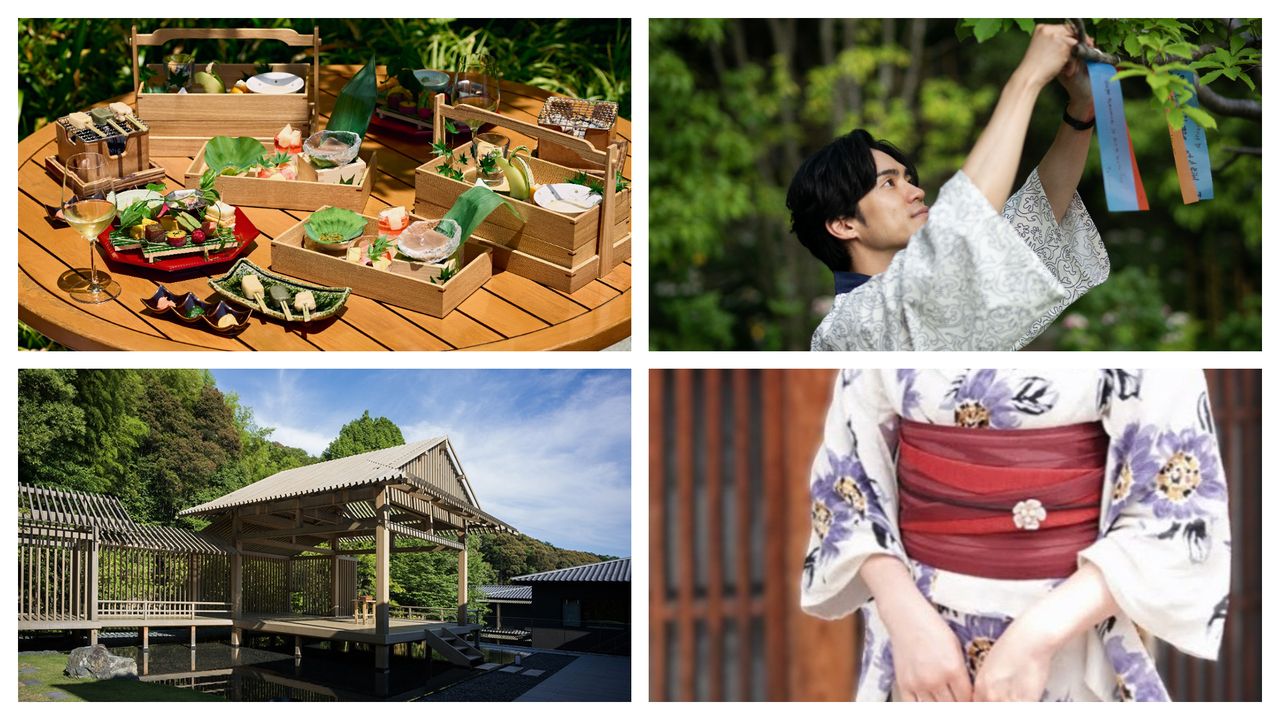 【July 31 Only!!】Summer Japanese Style Sweets Afternoon Tea in Yukata