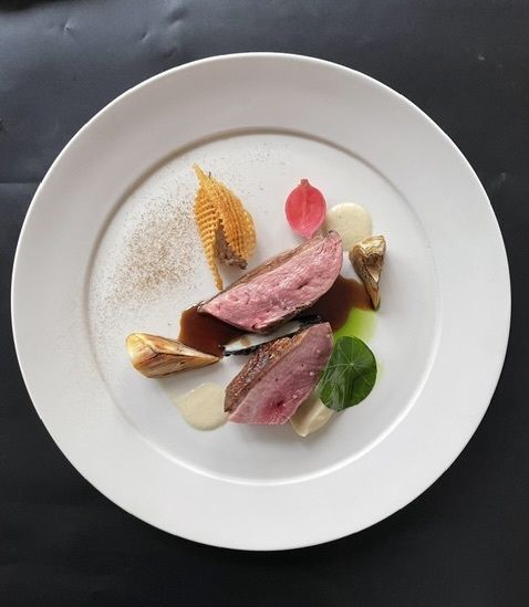  “Chef’s Omakase Course” – a seasonal French-inspired menu ※ no dessert