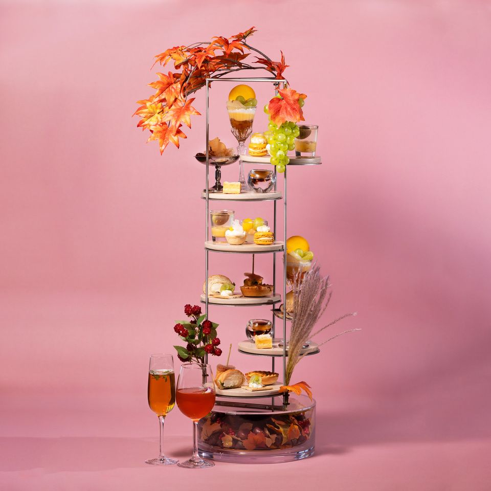 Weekdays only: “Shine Muscat × Chestnut Moon Viewing AfterMOON Tea”