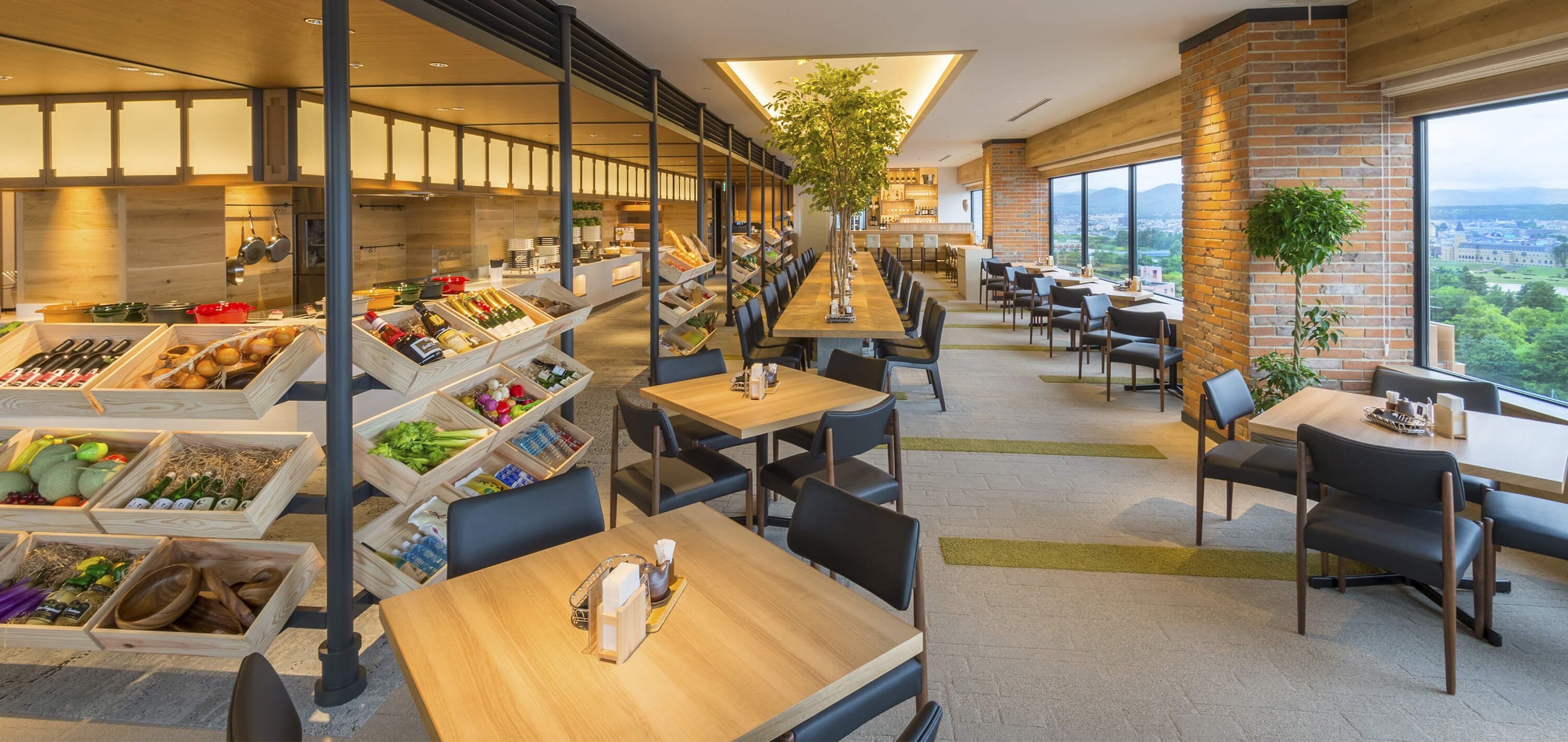 Hokkaido Sky Terrace MINORI / Art Hotel Asahikawa - Restaurant